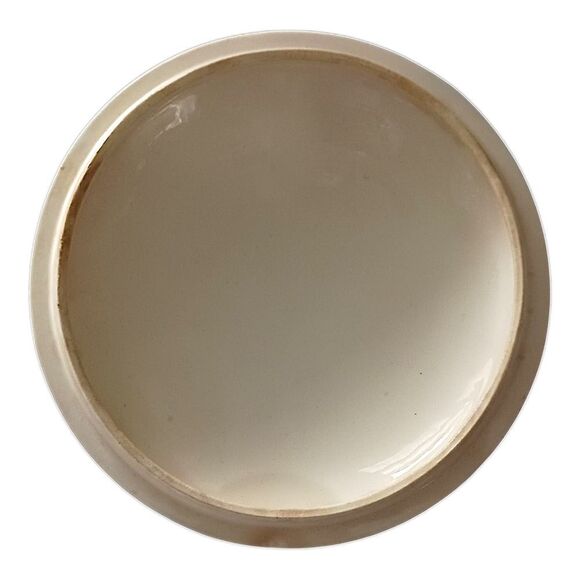 Candle Light American Limoges Covered Vegetable Dish Bowl Golden Wheat Vintage - Picture 10 of 16